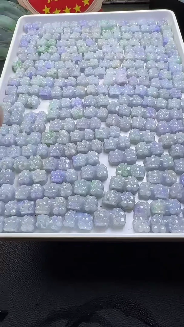 颈饰未镶嵌翡翠貔貅多样性发一件