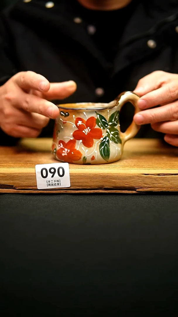 @@陶园瓷舍@@纯手工手绘@高温釉下彩