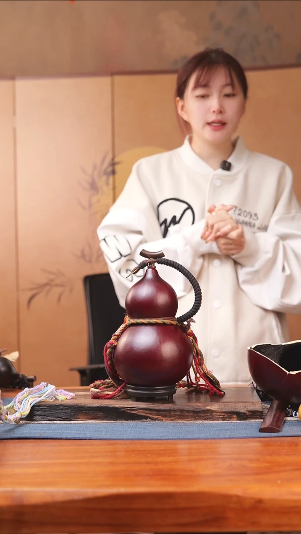 1877号链接精品大漆葫芦现货现发[一物一拍]