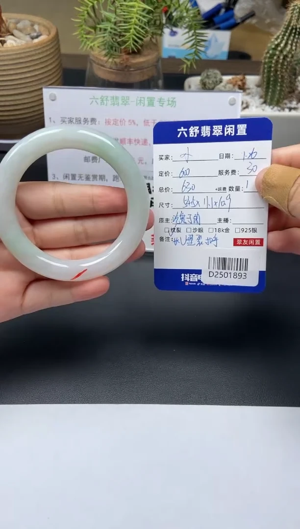 【闪购商品】翡翠手镯未镶嵌D2501893