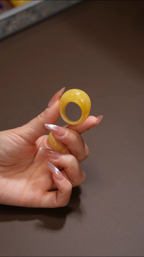 无非金属盈旋小店戒指