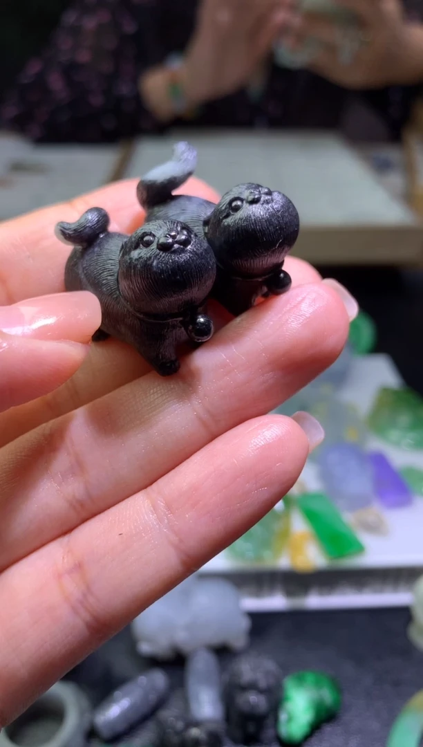 定制翡翠未镶嵌毛货