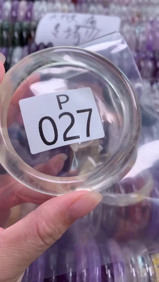 水晶手镯未镶嵌水晶027-58