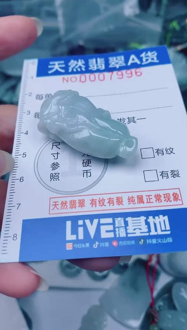 颈饰未镶嵌翡翠00007996