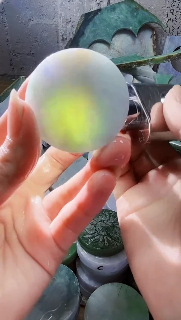 颈饰未镶嵌翡翠天然翡翠A货877