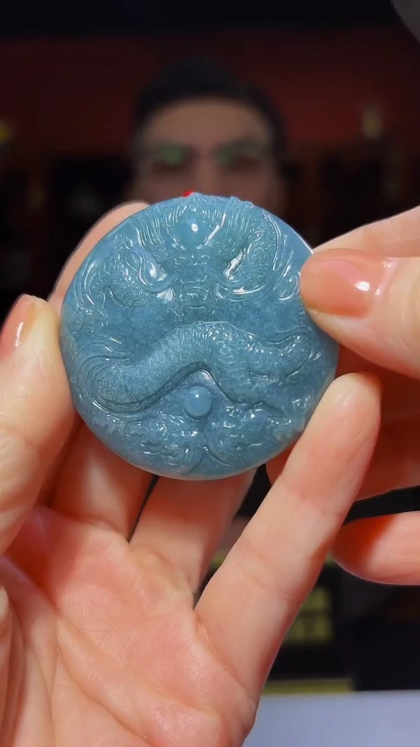 颈饰未镶嵌翡翠45/1227/YYY/龙