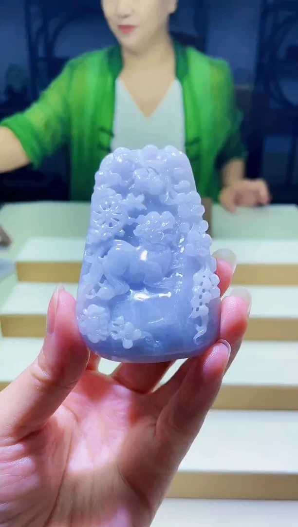 未镶嵌定制翡翠毛货08210347