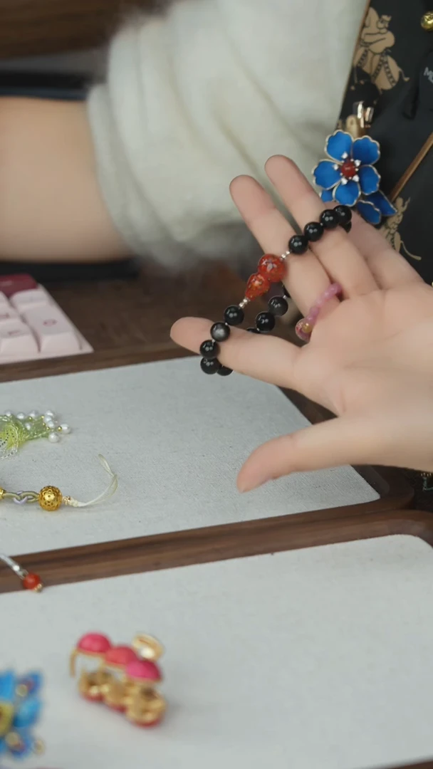 刺绣闪购纯手工非遗国风饰品