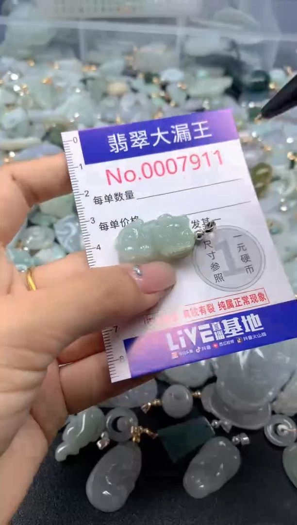 颈饰未镶嵌翡翠7911