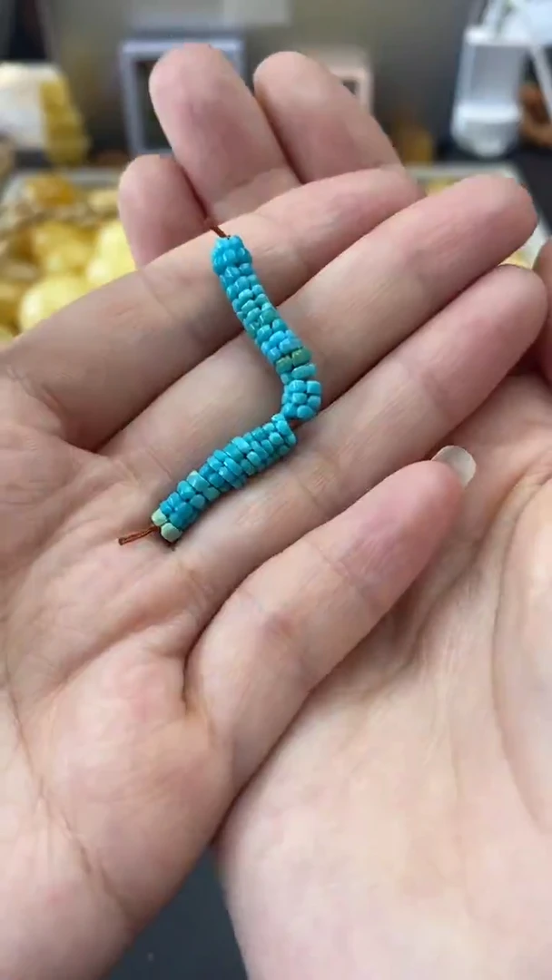 未镶嵌绿松石珠宝奇石那****丽2549