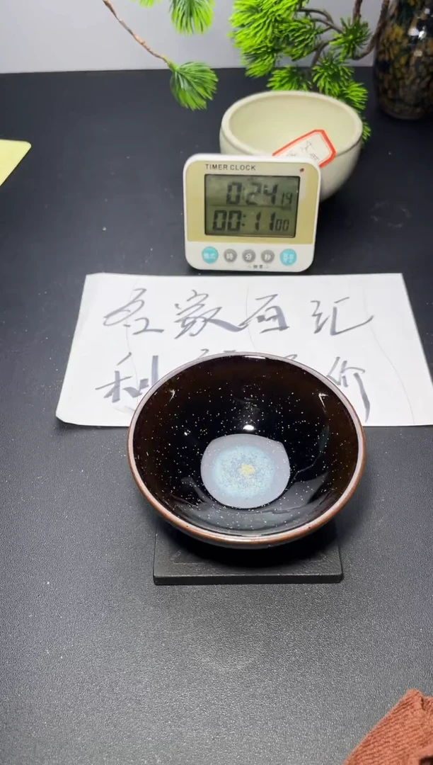 茶盏103 叶紫建盏
