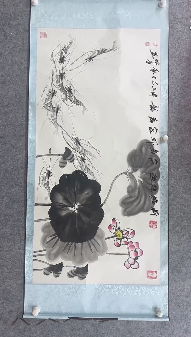 国画直播间张老师的作品