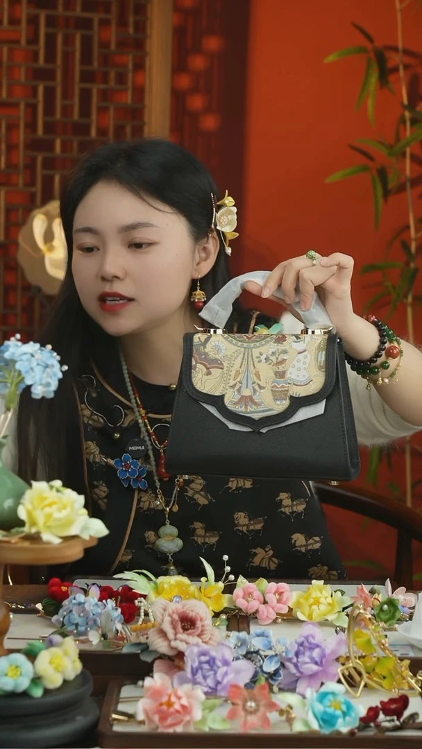 刺绣闪购纯手工非遗国风饰品