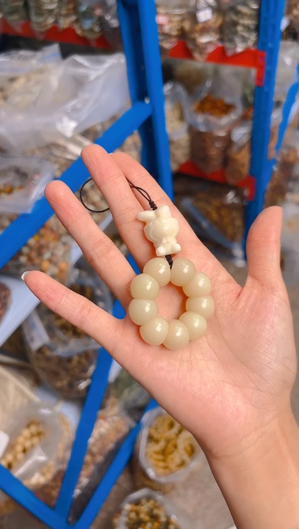 吊坠菩提根/象牙果荔枝栋手捻带美丽的