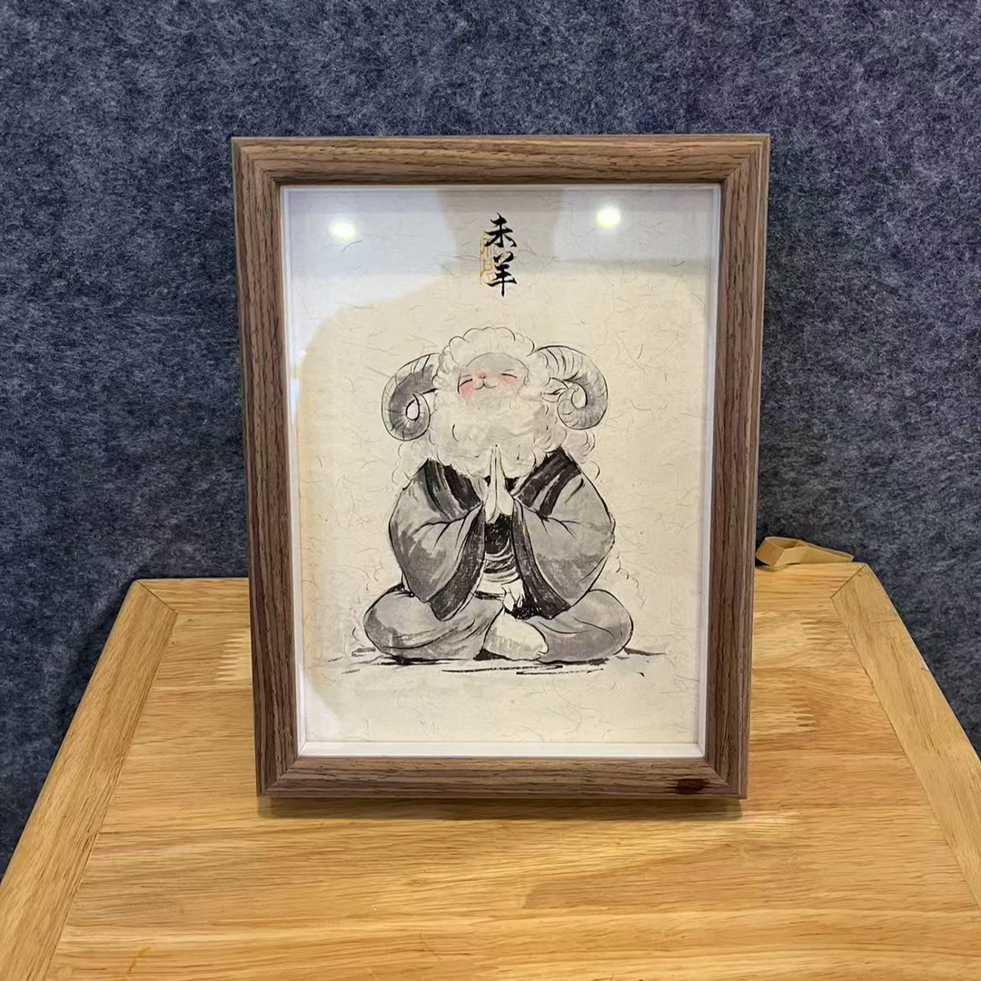 《未羊》国潮氛围感艺术摆件22*17cm