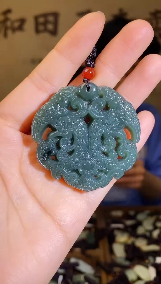 颈饰未镶嵌和田玉多样性随机发货拍一发一