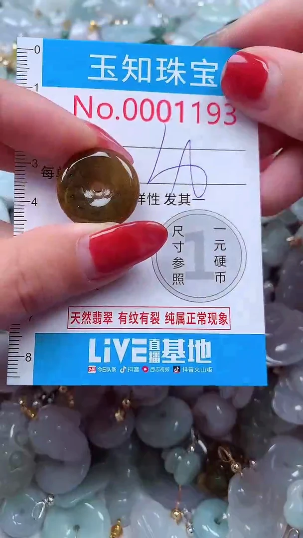吊坠(不含链)未镶嵌翡翠1193