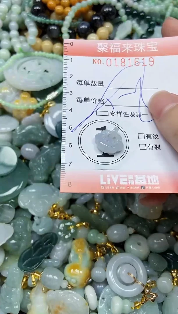 翡翠未镶嵌颈饰闪购0181619多样性发其一