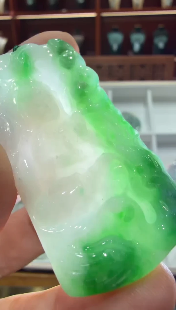 未镶嵌挂件翡翠A货翡翠多样性孤品