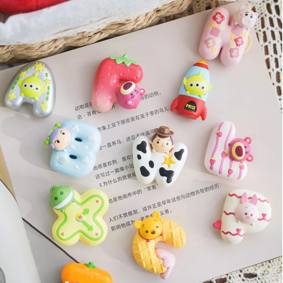 【lucky letter松松幸运字母萌粒磁贴】壳桃果正版盲盒手办可爱