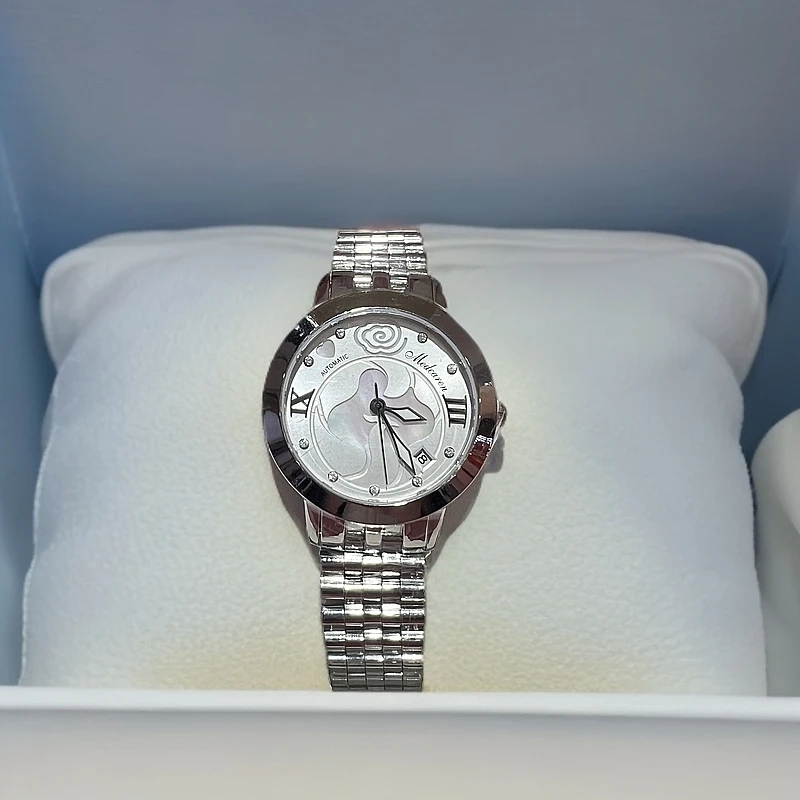 梅地卡伦女款机械手表百搭时尚