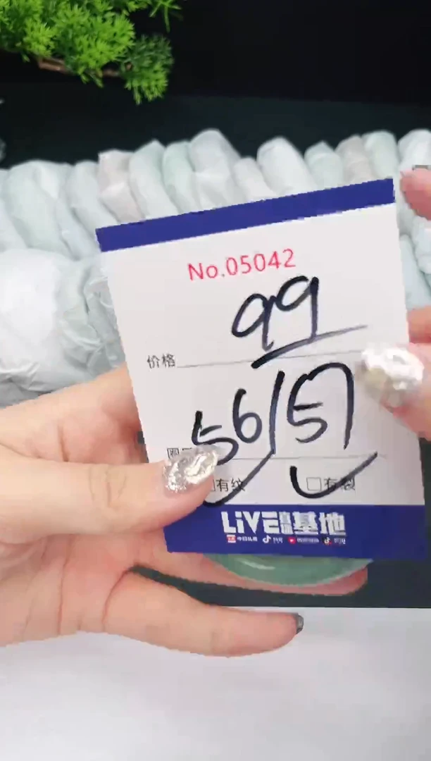 未镶嵌手镯翡翠05042
