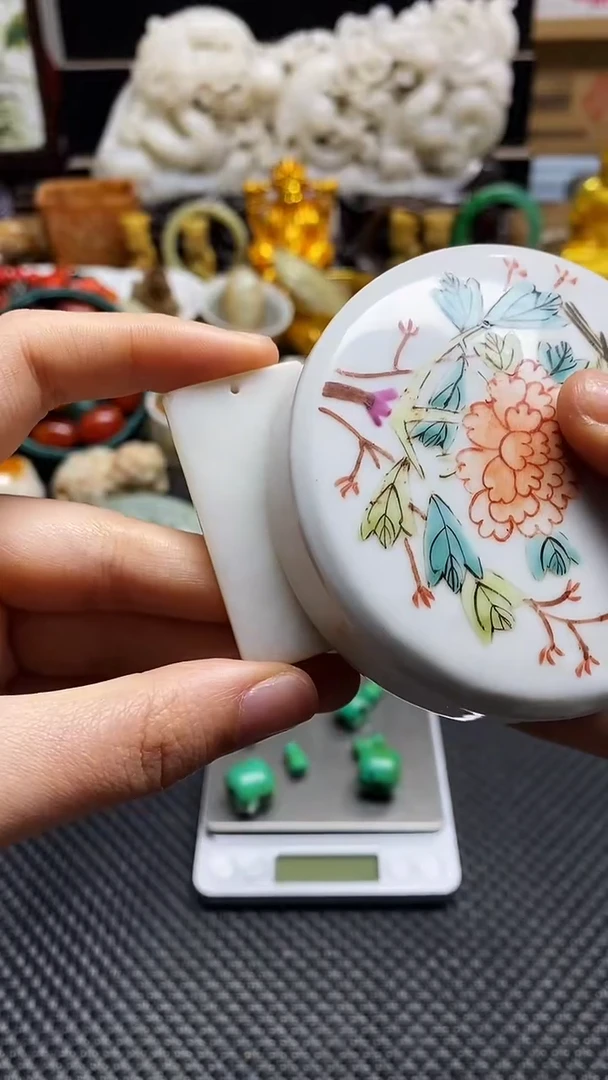 【闪购商品】瓷片瓷片瓷器 摆件1个