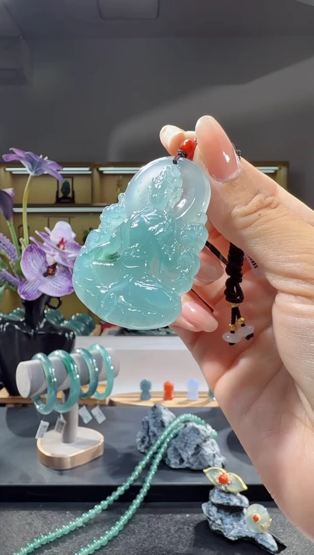 吊坠(不含链)未镶嵌翡翠度母