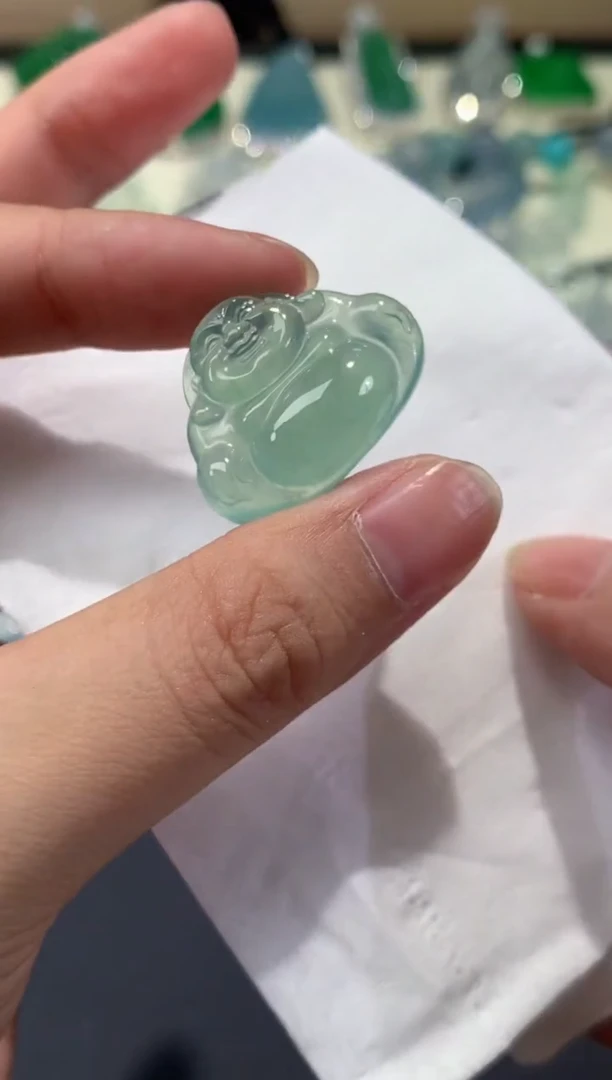 翡翠未镶嵌颈饰A650|13000