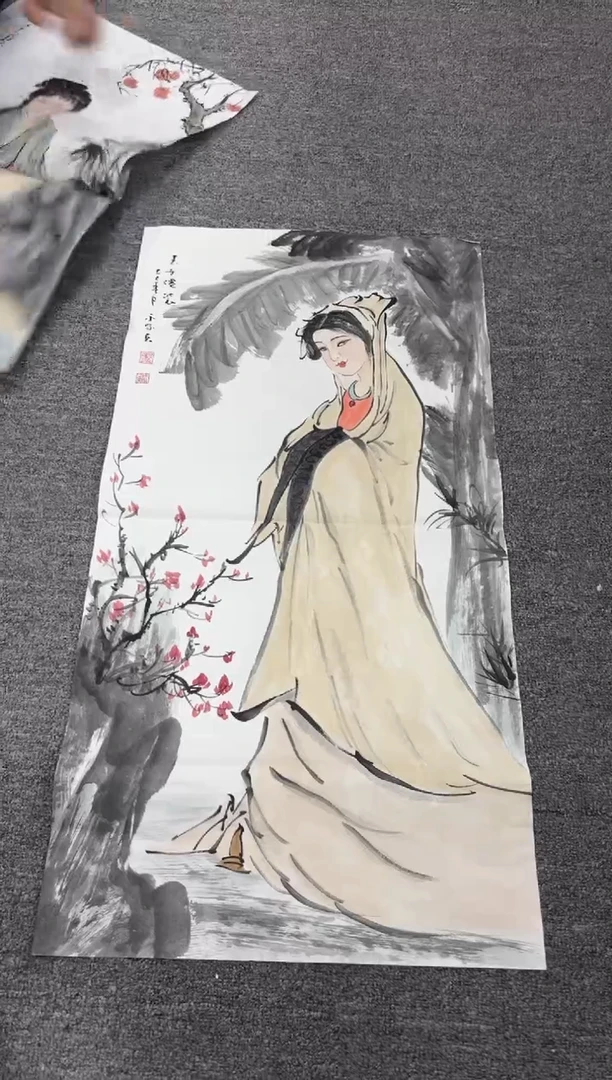 国画艺初美术馆精选链接--人物图2