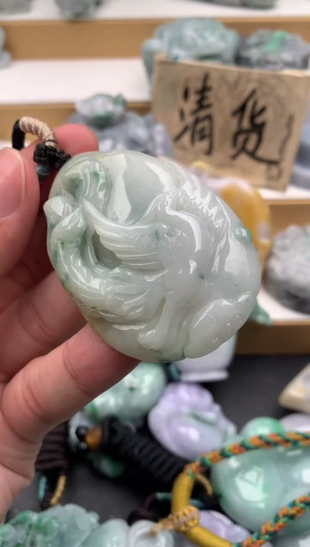 吊坠(不含链)未镶嵌翡翠1
