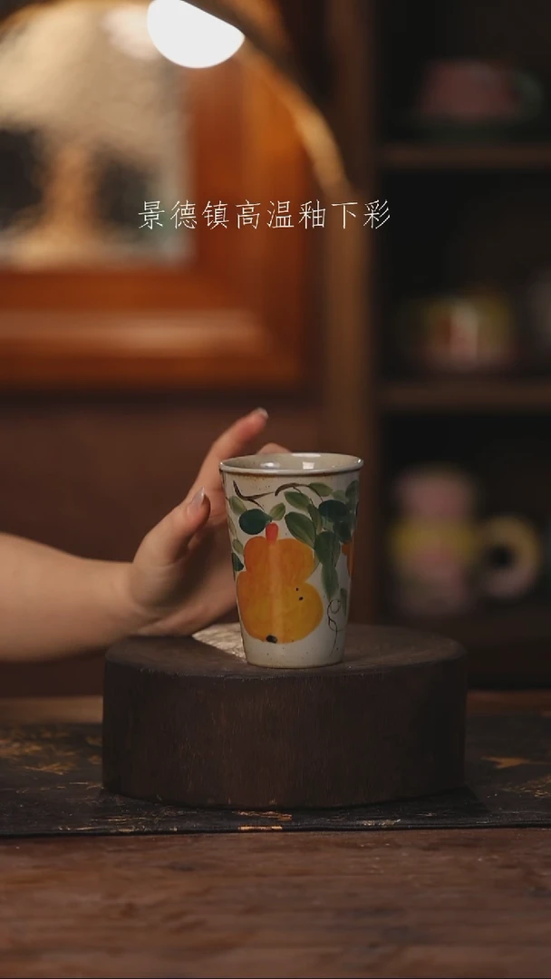 陶瓷景德镇高温釉下手绘陶瓷207
