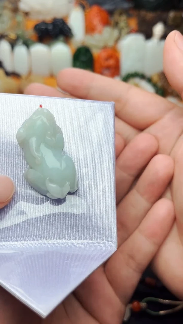 【闪购商品】翡翠颈饰未镶嵌貔貅01