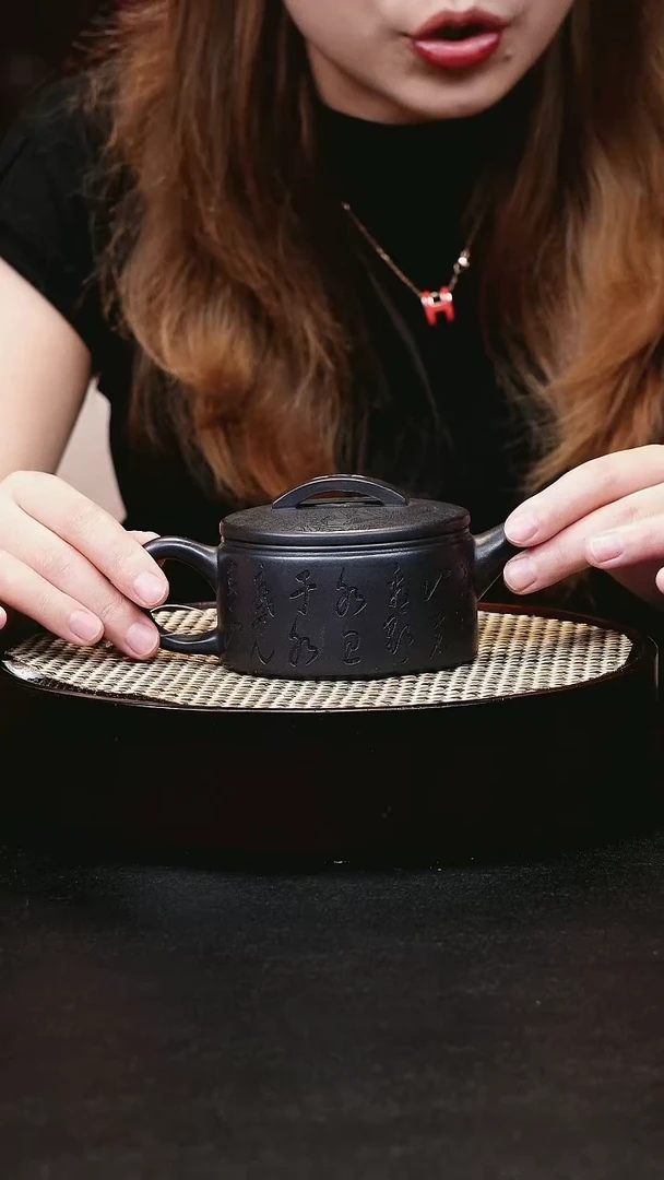 茶壶紫砂宜兴茶壶h11608