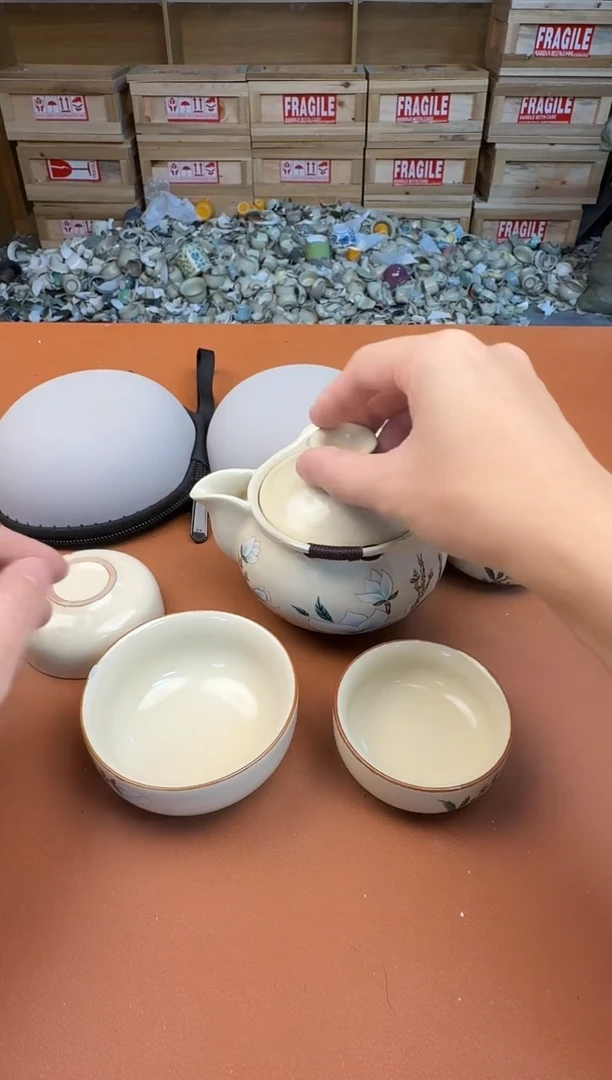 旅行有些茶具有瑕疵介意勿拍，直播样品清活都是孤品亏本卖
