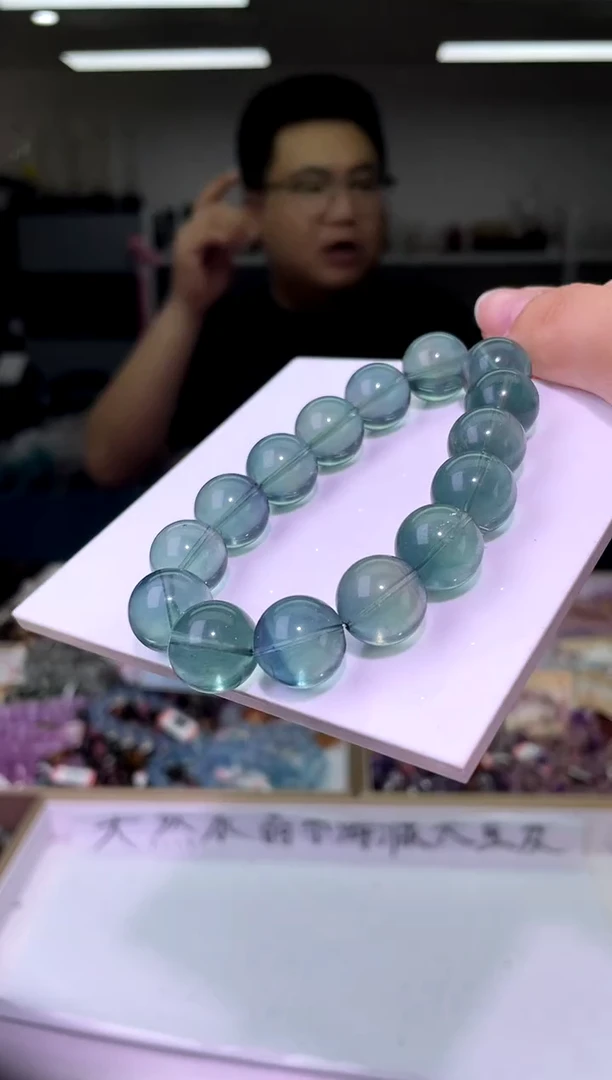 未镶嵌手串萤石14/x-655多样性发一件