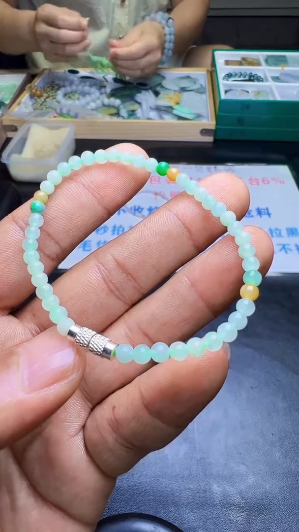 未镶嵌手链翡翠天然翡翠A货