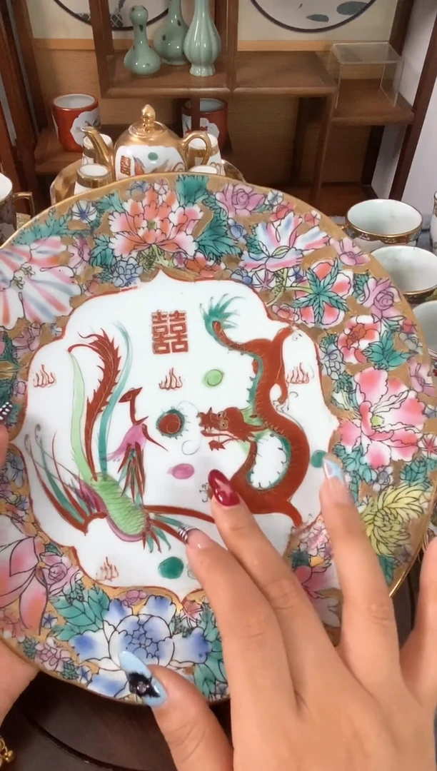 其他微瑕景德镇窑厂瓷摆件单件