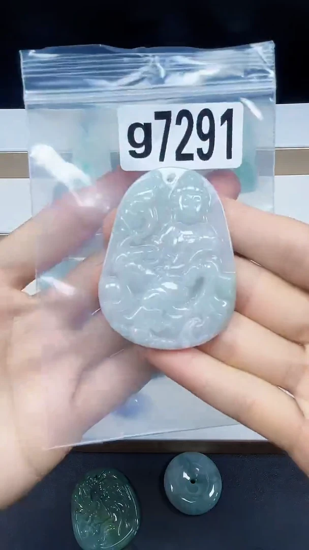 颈饰未镶嵌翡翠翡翠珠宝吊坠挂件