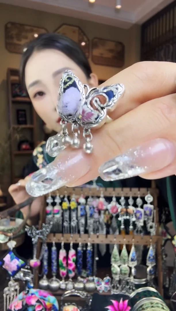 刺绣非遗刺绣民族风饰品