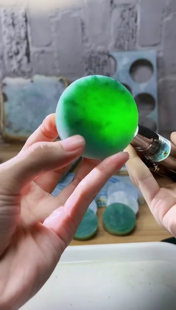 裸石翡翠天然翡翠A货 陈 718