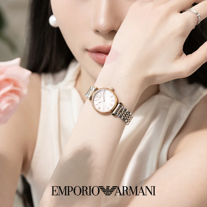 【官旗】EMPORIOARMANI阿玛尼女士时尚气质女表AR11223-SC