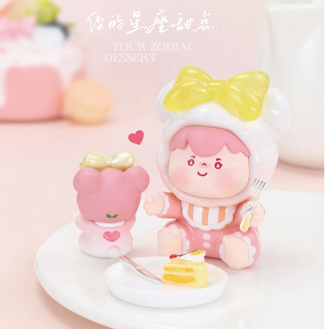 【拆盒】Woow你的星座甜点系列盲盒潮玩手办桌面摆件