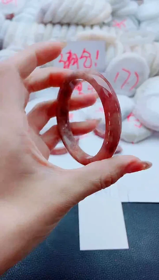 未镶嵌手镯石英质玉H41-59-60