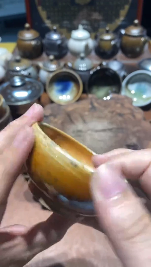 奢瓷柴烧茶器专拍链接499微瑕