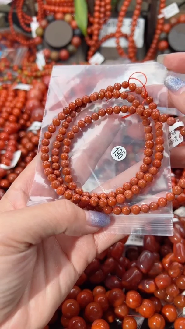 【闪购商品】南红玛瑙手串未镶嵌5+