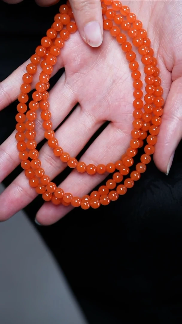 【闪购商品】南红玛瑙手串未镶嵌保山@@SCBS多-5m高光手工
