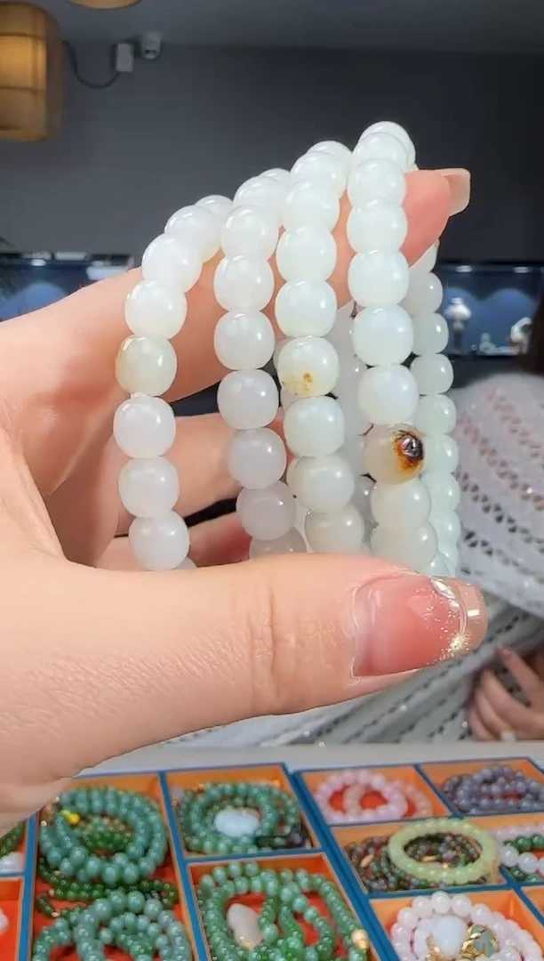 未镶嵌手链和田玉多样性发货拍一发一