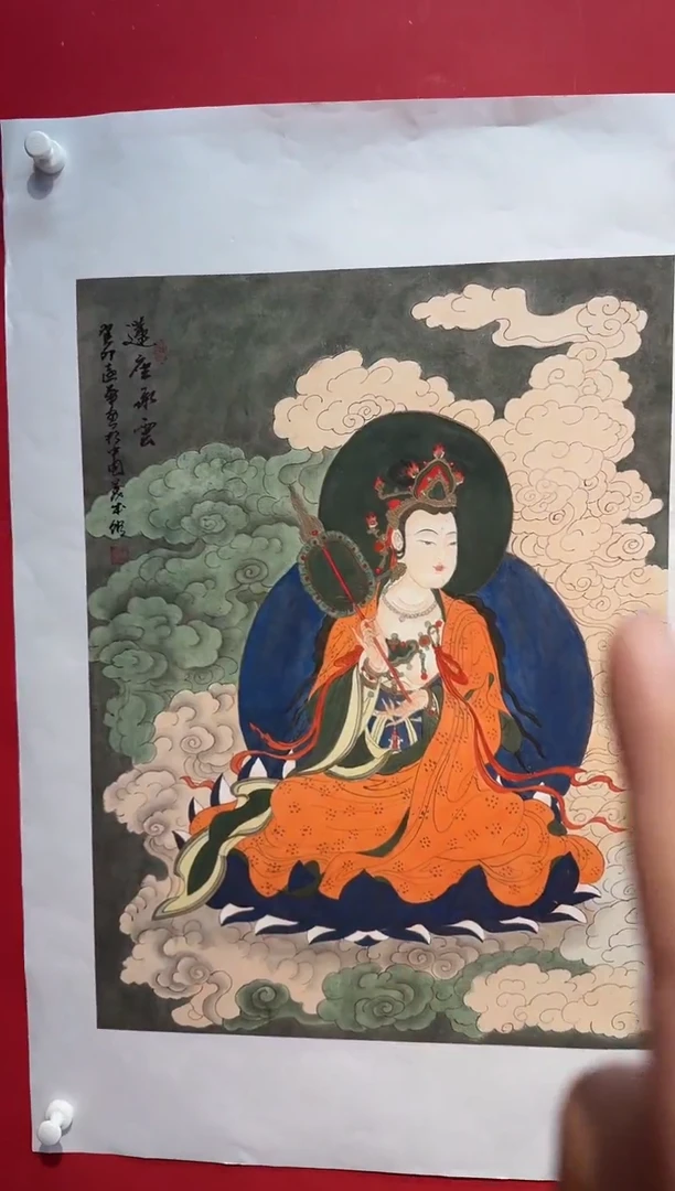 国画画家陆远华纯手绘原作