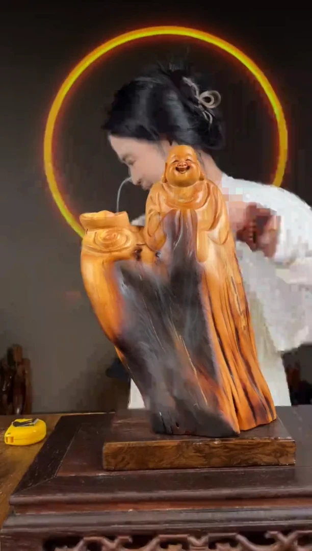 柏木（崖柏）手工摆件,先抢先得! 编号:197